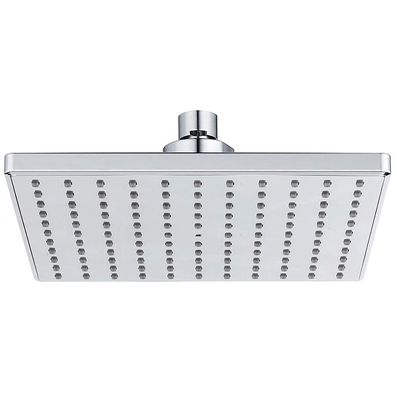 overhead rainfall shower head