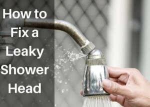 how to fix a leaking shower head