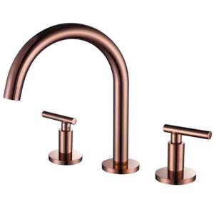 Deck Mount Two Handle Bathroom Faucet