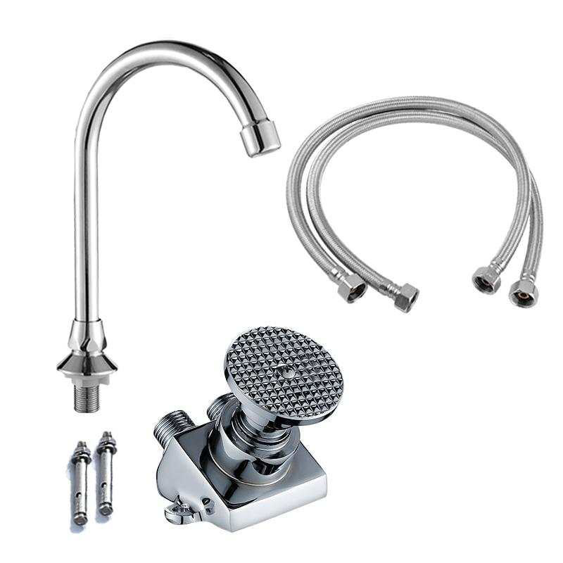Foot-Operated Faucet Single Cold T8402